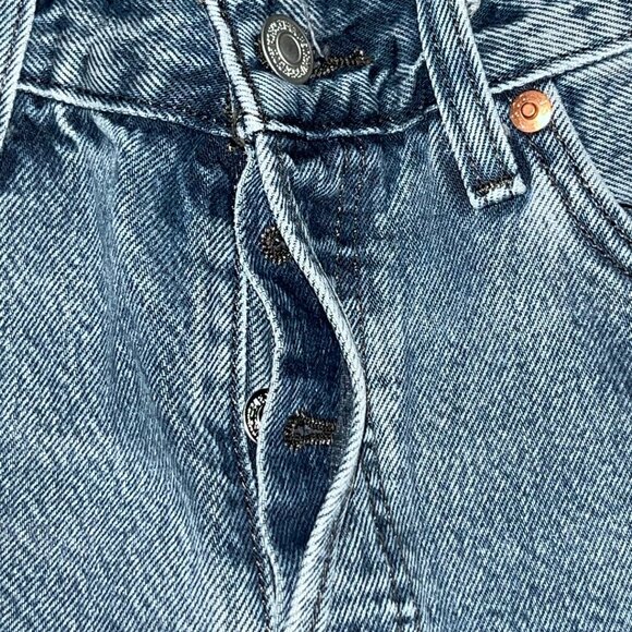 LEVI'S BIG E 501 90's BLUE JEANS - MEDIUM WASH -PREMIUM DENIM - EUC -  W 27 L 29 - Picture 9 of 12